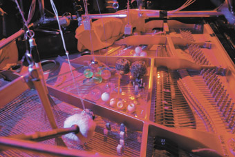 Cranky Robotics, prepared piano
