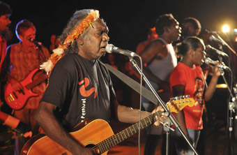 Mandawuy Yunupingu and Yothu Yindi Band, Garma Festival