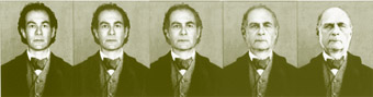 Morphing from Brian Lipson to Francis Galton, A Large Attendance in the Antechamber