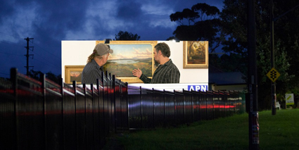 Derek Kreckler, ‘Strewth’, from the series Appropriated Circumstance, 2012, Princes Highway, Heathcote NSW