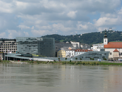 Ars Electronica Centre on the Danube, Linz