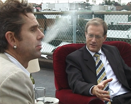 Gerald Keaney, David Hinchcliffe (Deputy Lord Mayor of Brisbane), Keaneysville