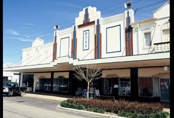 The restored Roxy cinema, Bingara, NSW