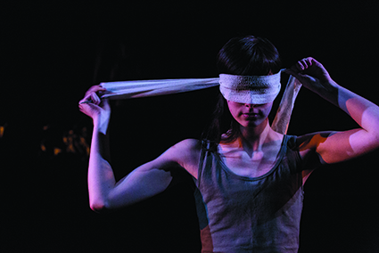 Carla Tilley in The Bacchae