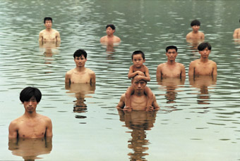 To Raise the Level of Water in a Fishpond (1997), Zhang Huan