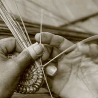 Kumarangk weaving, Jessica Wallace