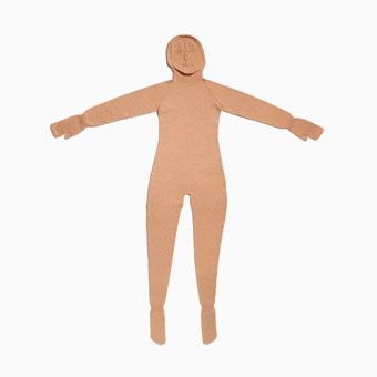 The Perfect Body, 2007, Freddie Robbins, machine knitted wool, 1920 x 1640 mm, produced through support from the Arts and Humanities Research Council (AHRC) and the Royal College of Art Research Development Fund