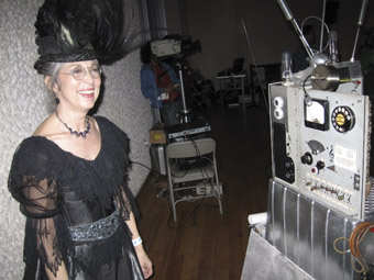 A steam punk fairy godmother at Plutopia