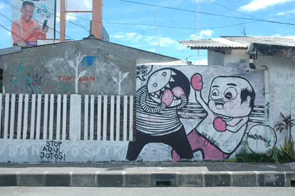 Here Here, street art, 2012