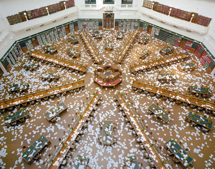 Ross Coulter, 10,000 Paper Planes - Aftermath (3) 2011