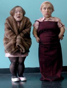 Emma J Cooper and Kirüna Stamell, Atypical Theatre Company, The Maids