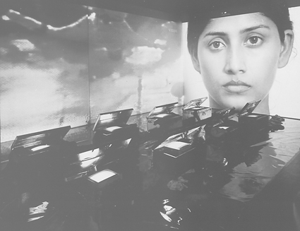 Nalini Malani, India, born 1946, Remembering Toba Tek Singh, 1998 (detail), video installation